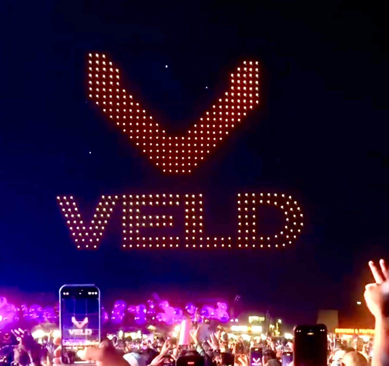 VELD Music Festival drone shows, Toronto