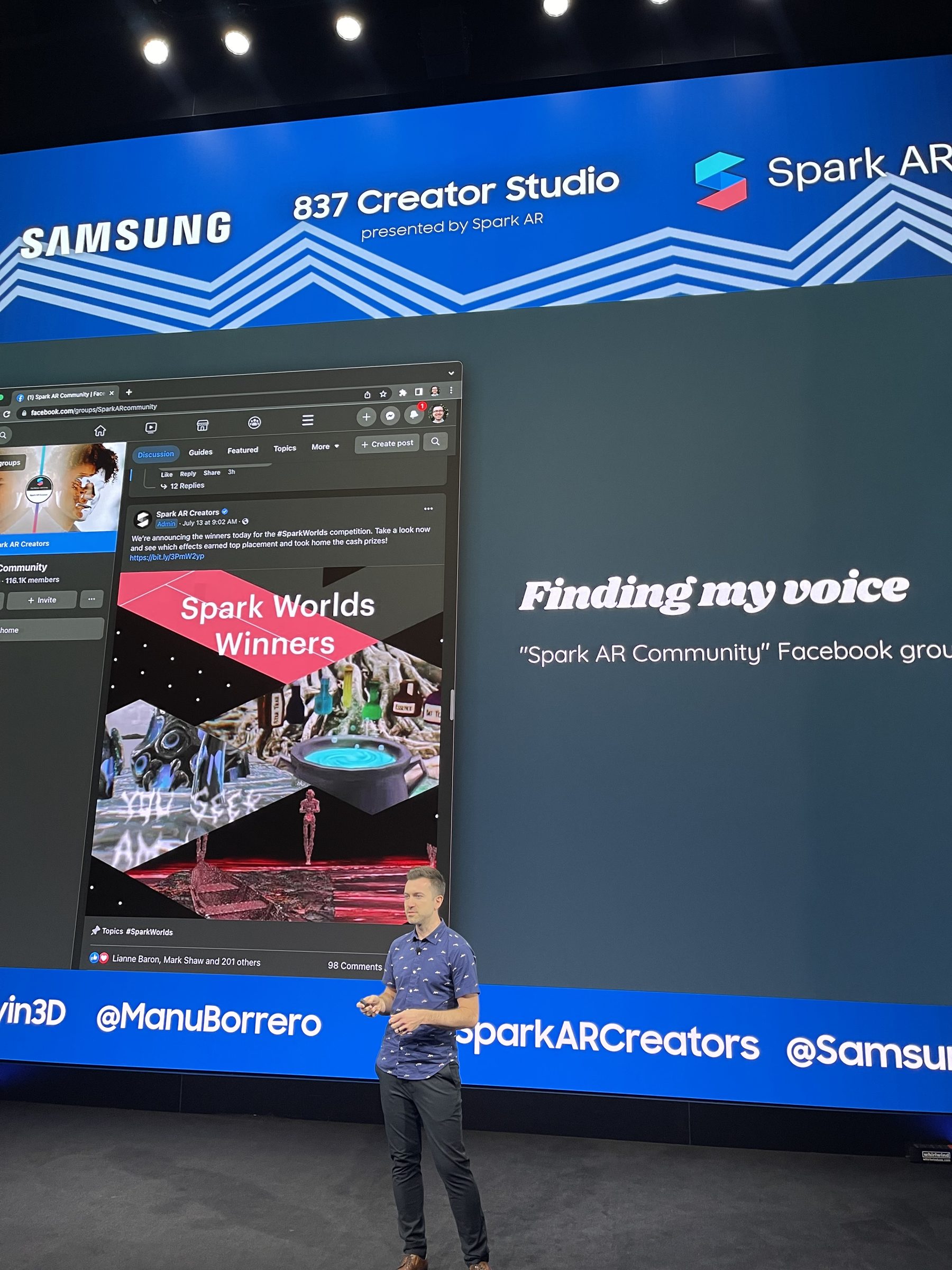 Friday evening creator talk at Samsung 837 in New York